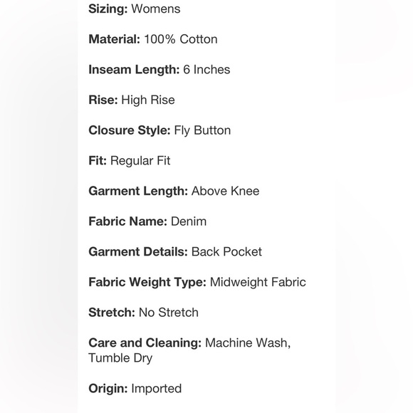 Levi's Women's 501° Mid-Thigh Shorts - Fade Off 27: High Rise Denim, 6" Inseam - Picture 8 of 8